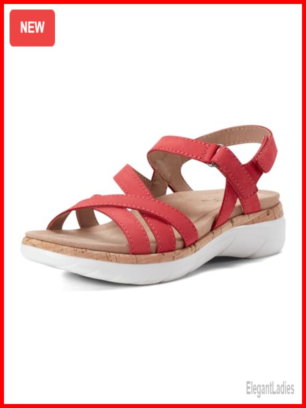Gladiator Sandals with Arch Support and Cushioned Insole